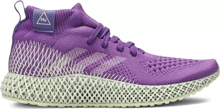 Кроссовки Adidas Pharrell Williams x 4D Runner 'Active Purple', фиолетовый