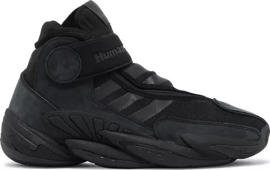 Кроссовки Adidas Pharrell x BYW 0 To 60 'Triple Black', черный