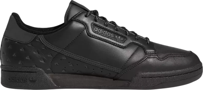 Кроссовки Adidas Pharrell x Continental 80 'Black Future', черный