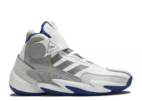 Кроссовки Adidas PHARRELL X CRAZY BYW HU 'WHITE ROYAL', белый