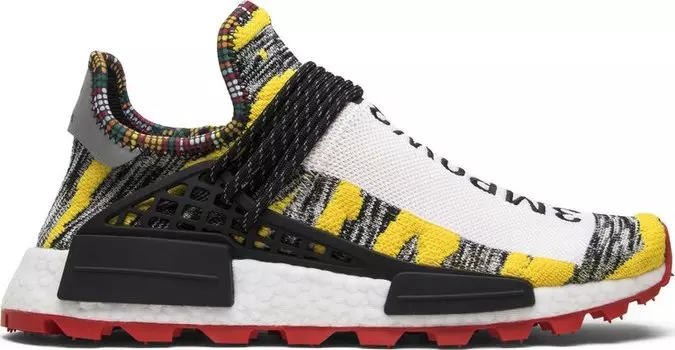 Кроссовки Adidas Pharrell x NMD Human Race Trail 'Solar Pack', черный