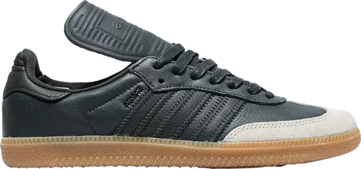 Кроссовки Adidas Pharrell x Samba Human Race 'Night Grey', черный