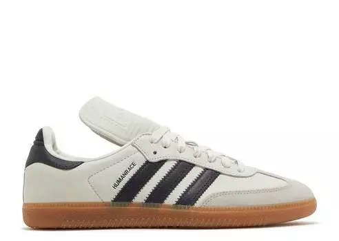 Кроссовки Adidas PHARRELL X SAMBA HUMAN RACE 'CLOUD WHITE', белый