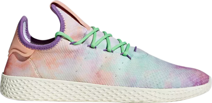 Кроссовки Adidas Pharrell x Tennis Hu Holi 'Chalk Coral', многоцветный