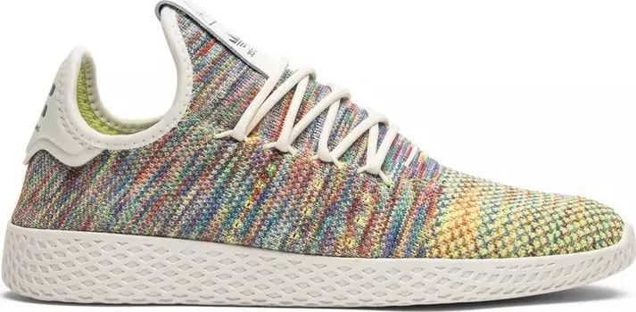 Кроссовки Adidas Pharrell x Tennis Hu Primeknit 'Multi-Color 2.0', многоцветный