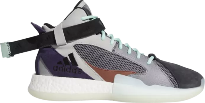 Кроссовки Adidas Posterize 'Carbon', многоцветный