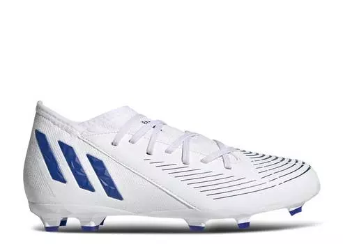 Кроссовки Adidas PREDATOR EDGE.3 FG J 'WHITE HI-RES BLUE', белый