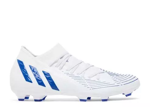 Кроссовки Adidas PREDATOR EDGE.3 FG 'WHITE HI-RES BLUE', белый