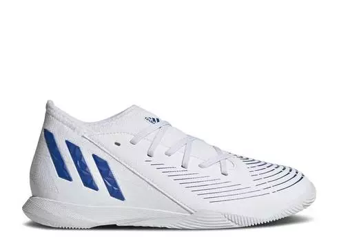 Кроссовки Adidas PREDATOR EDGE.3 IN J 'WHITE HI-RES BLUE', белый