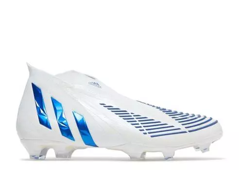 Кроссовки Adidas PREDATOR EDGE+ FG 'WHITE HI-RES BLUE', белый