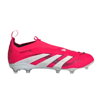 Кроссовки adidas Predator Elite Laceless FG K Pure Victory Pack, красный