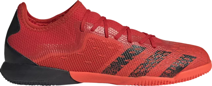 Кроссовки Adidas Predator Freak.3 IN 'Demonscale - Solar Red', красный