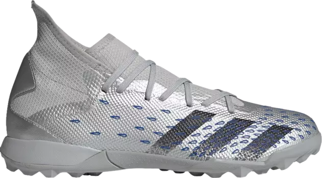 Кроссовки Adidas Predator Freak.3 TF 'Showpiece Pack', серебряный