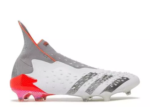 Кроссовки Adidas PREDATOR FREAK+ FG 'DEMONSKIN - WHITE SOLAR RED', белый