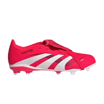 Кроссовки adidas Predator League Foldover Tongue FG K Pure Victory Pack, красный