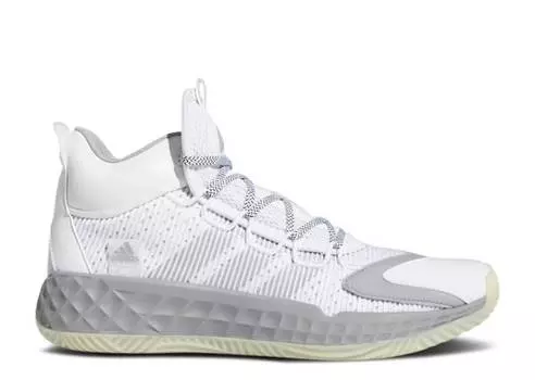 Кроссовки Adidas PRO BOOST MID 'LIGHT ONIX', белый