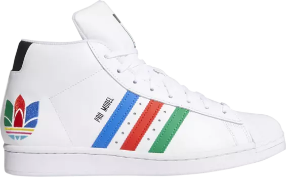 Кроссовки Adidas Pro Model, белый