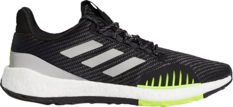 Кроссовки Adidas PulseBoost HD Winter 'Solar Yellow', черный