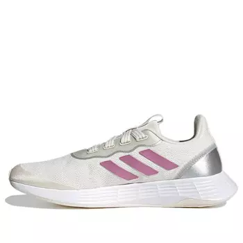 Кроссовки Adidas QT Racer Sport 'Chalk Cherry Metallic', Белый