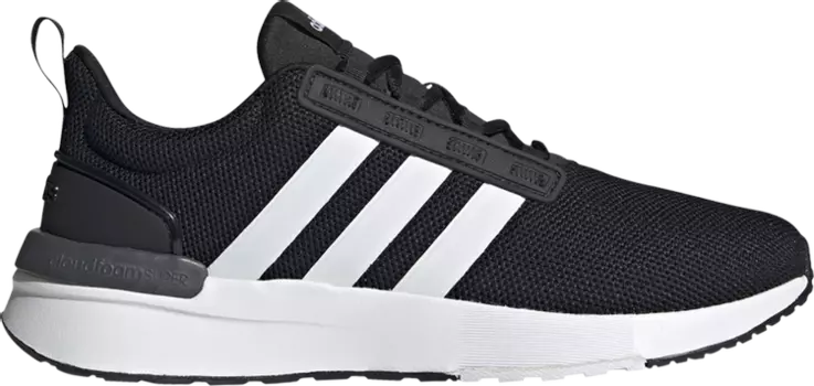 Кроссовки Adidas Racer TR21 Wide 'Black White', черный