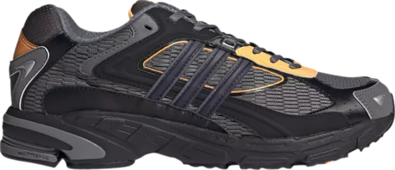 Кроссовки Adidas Response CL 'Black Flash Orange', серый