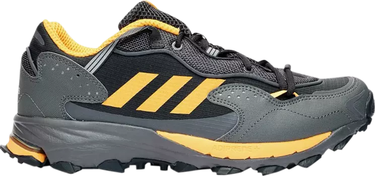 Кроссовки Adidas Response Hoverturf 'Black Shock Yellow', черный