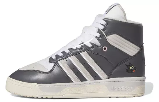 Кроссовки Adidas Rivalry High The Simpsons Scratchy Adidas Originals, цвет White Gray