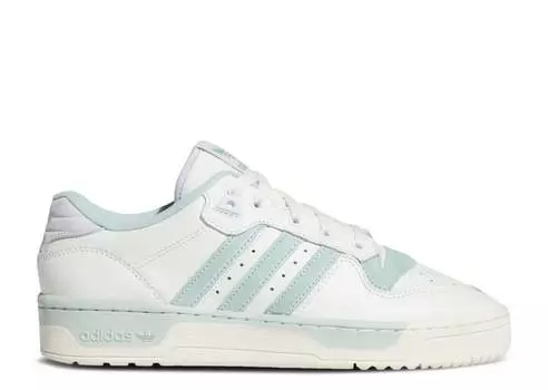 Кроссовки Adidas RIVALRY LOW 'WHITE GREEN TINT', белый