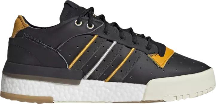 Кроссовки Adidas Rivalry RM Low 'Core Black Carbon', черный