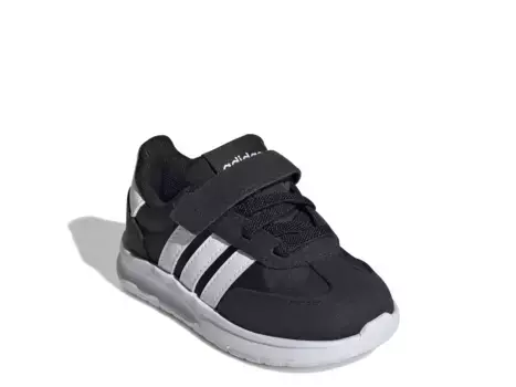 Кроссовки Adidas Run '70s 2.0 — детские, черно-белые
