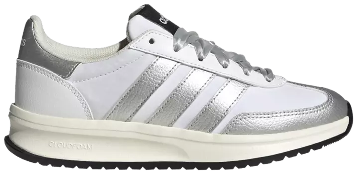 Кроссовки adidas Run 70s 2.0 J 'Silver Metallic Lace', белый