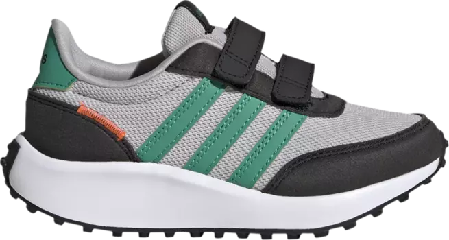 Кроссовки Adidas Run 70s J 'Grey Court Green', серый