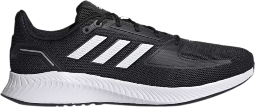 Кроссовки Adidas Run Falcon 2.0 'Black White', черный