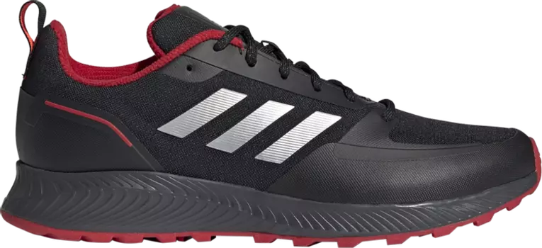 Кроссовки Adidas Runfalcon 2.0 TR 'Black Silver Metallic'', черный