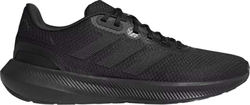 Кроссовки Adidas Runfalcon 3.0 Cloudfoam Low 'Black Carbon', черный