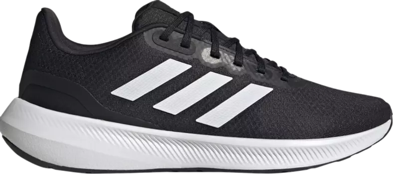 Кроссовки Adidas Runfalcon 3.0 Cloudfoam Low 'Black White', черный