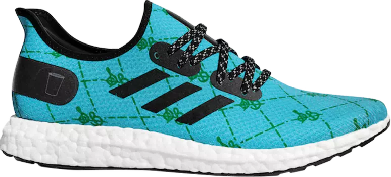 Кроссовки Adidas Sadelle's x AM4Sadelle's 'Light Blue', синий