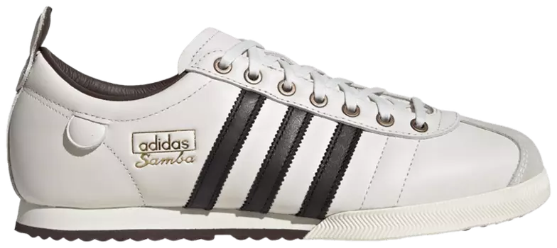 Кроссовки adidas Samba 62 'White Black Brown', кремовый