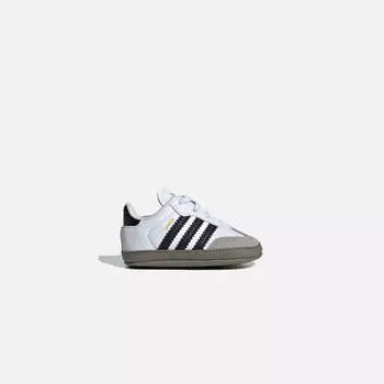 Кроссовки adidas Samba Crib, цвет Cloud White/Core Black/Clear Granite