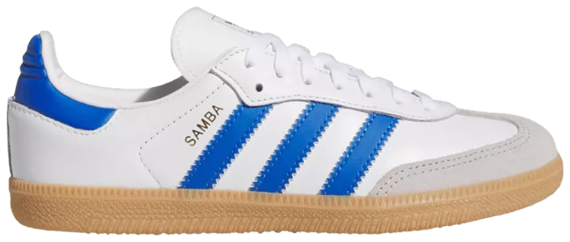 Кроссовки adidas Samba OG C 'White Blue Gum', белый