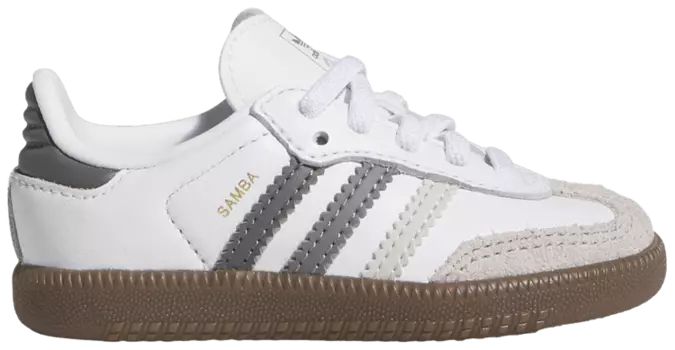 Кроссовки adidas Samba OG I 'White Grey', белый