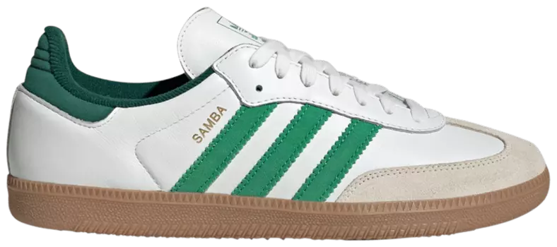 Кроссовки adidas Samba OG 'White Collegiate Green', белый