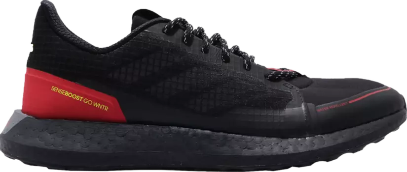 Кроссовки Adidas SenseBoost Go Guard 'Red', черный