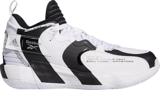 Кроссовки Adidas Shaquille O’Neal x Dame 7, белый