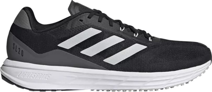 Кроссовки Adidas SL20.2 'Black Grey', черный