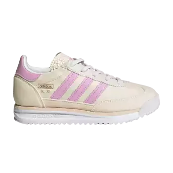 Кроссовки adidas SL72 RS EL C Chalk White Bliss Lilac, кремовый