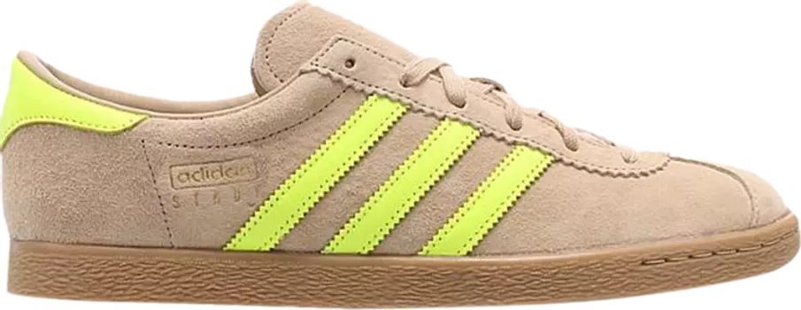 Кроссовки Adidas Stadt 'Saint Pale Nude Solar Yellow', коричневый
