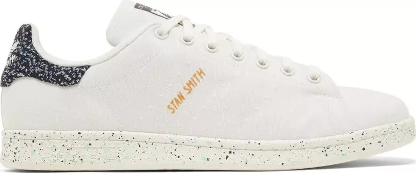 Кроссовки Adidas Stan Smith 'White Legend Ink Speckled', желтый