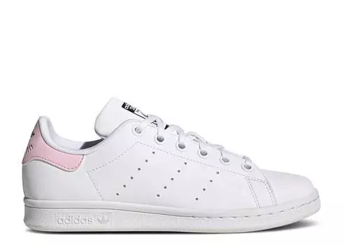 Кроссовки Adidas STAN SMITH BIG KID 'WHITE CLEAR PINK', белый