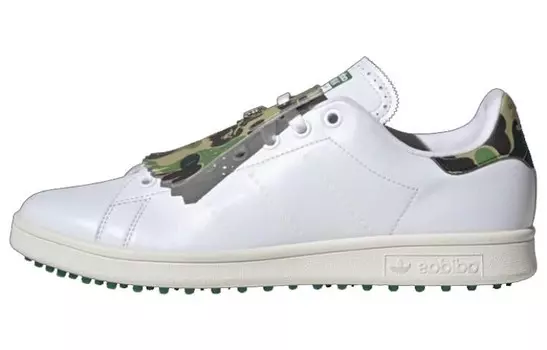 Кроссовки Adidas Stan Smith Golf Bape 30th Anniversary Adidas Originals, цвет Camouflage White